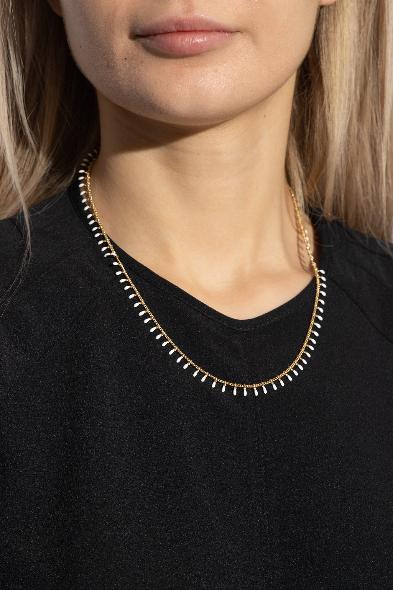 Isabel Marant Necklace With Charms In Gold | ModeSens